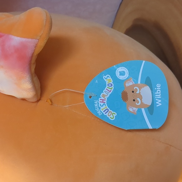 Wilbie the Mammoth 16 inch Squishmallow - Picture 3 of 3